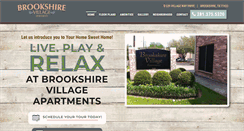 Desktop Screenshot of brookshire-village.com